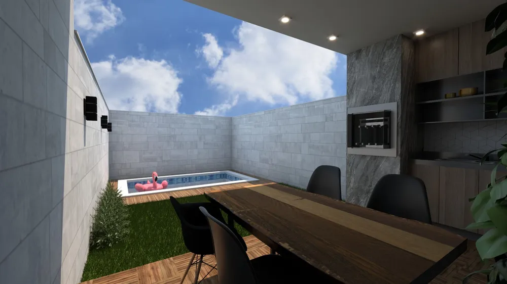 Sobrado, 2 quartos, 107 m² - Foto 1