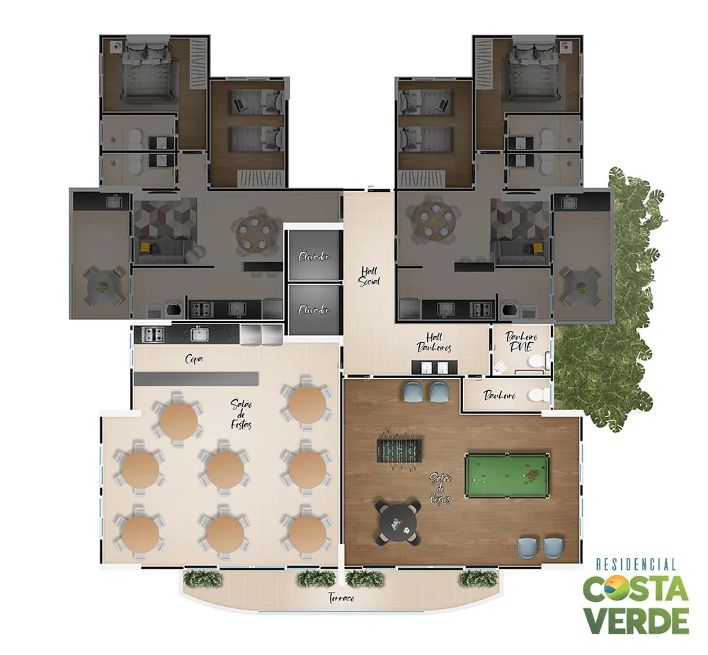 Apartamento, 2 quartos, 77 m² - Foto 4