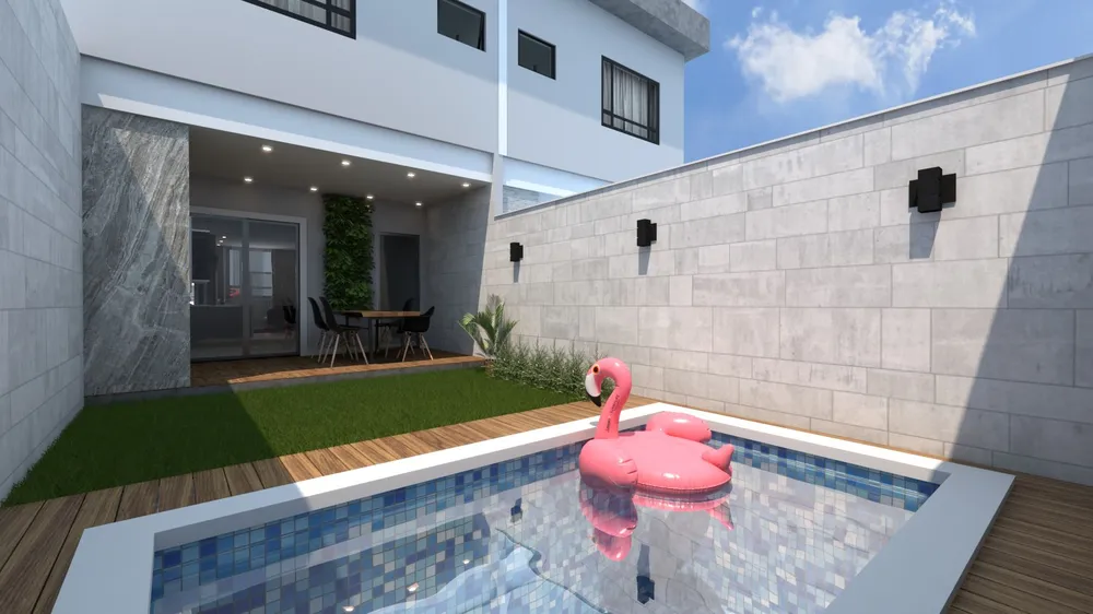 Sobrado, 3 quartos, 107 m² - Foto 2