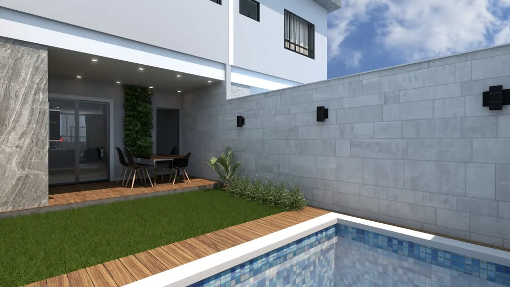 Sobrado, 3 quartos, 107 m² - Foto 1