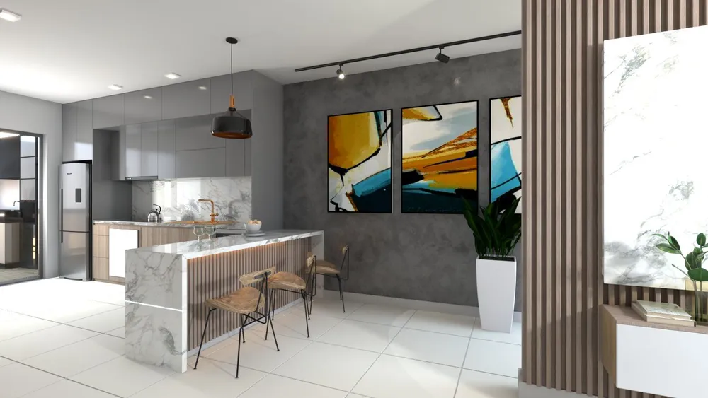 Sobrado, 3 quartos, 109 m² - Foto 1