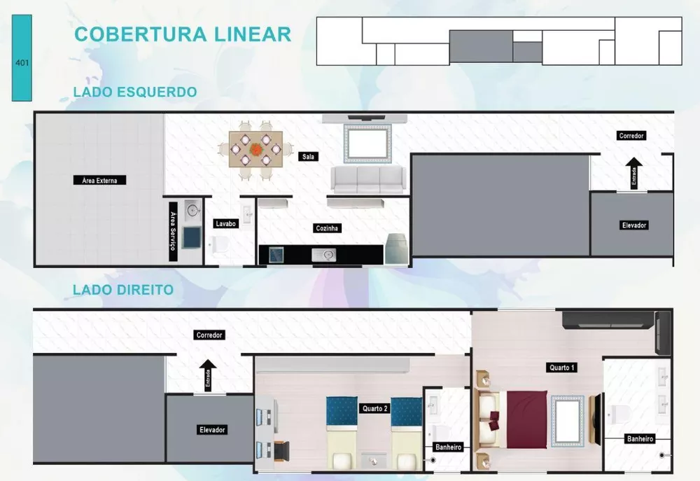 Apartamento à venda com 2 quartos, 97m² - Foto 4