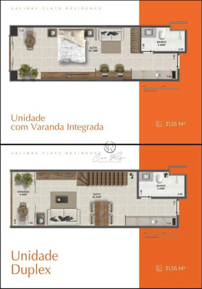 Flat/Apart Hotel, 1 quarto, 31 m² - Foto 10