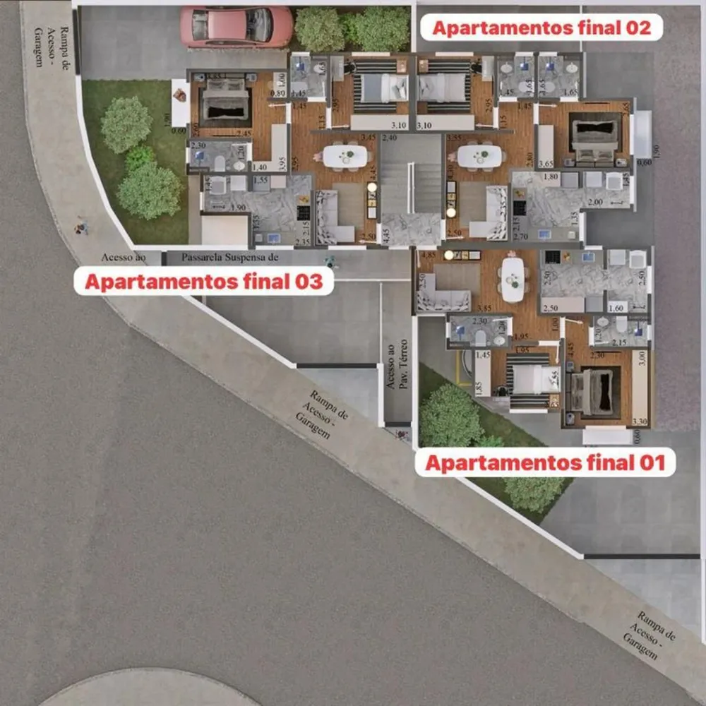Apartamento, 2 quartos, 57 m² - Foto 3