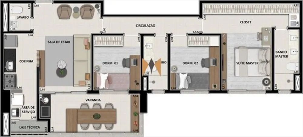 Apartamento, 3 quartos, 101 m² - Foto 20