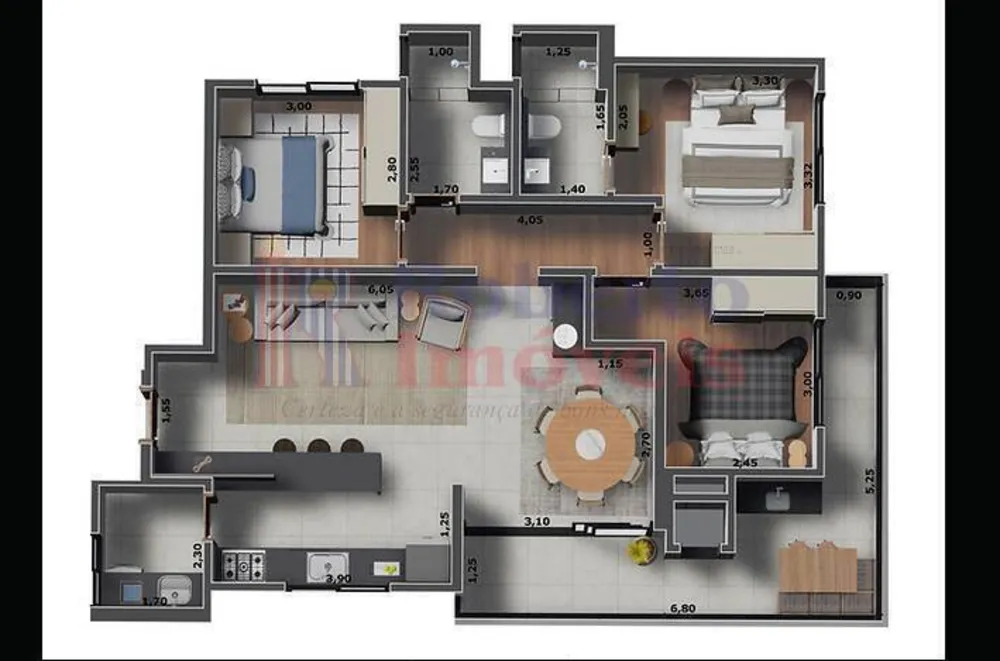 Apartamento, 3 quartos - Foto 2