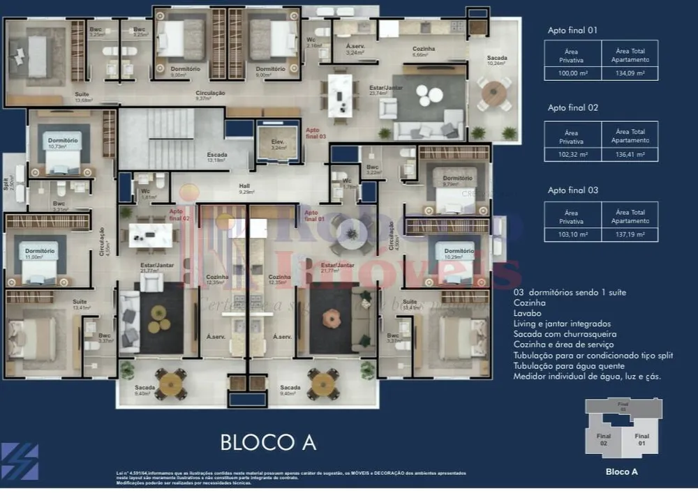 Apartamento, 2 quartos, 103 m² - Foto 8