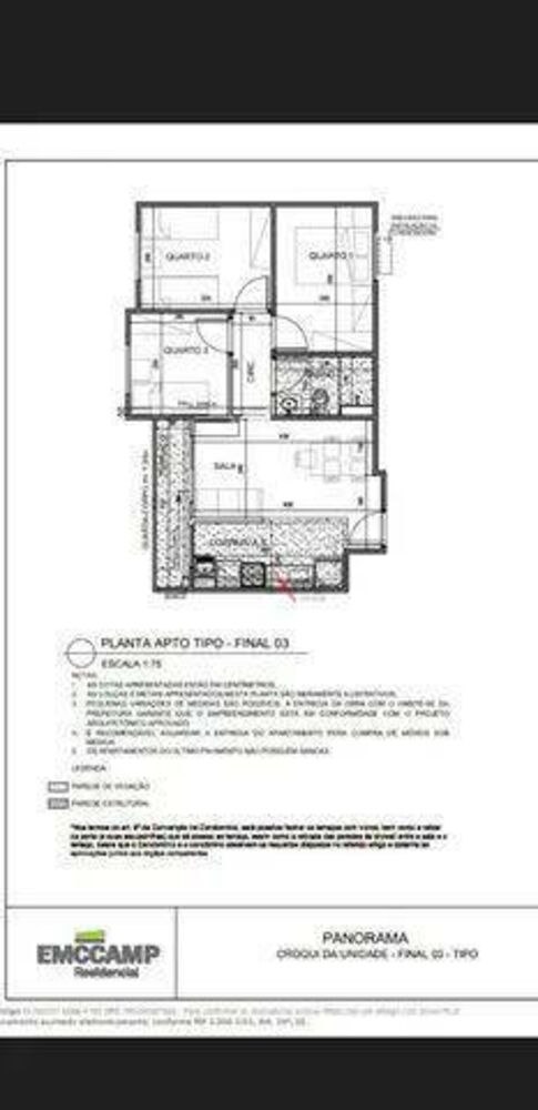 Apartamento, 3 quartos, 54 m² - Foto 13