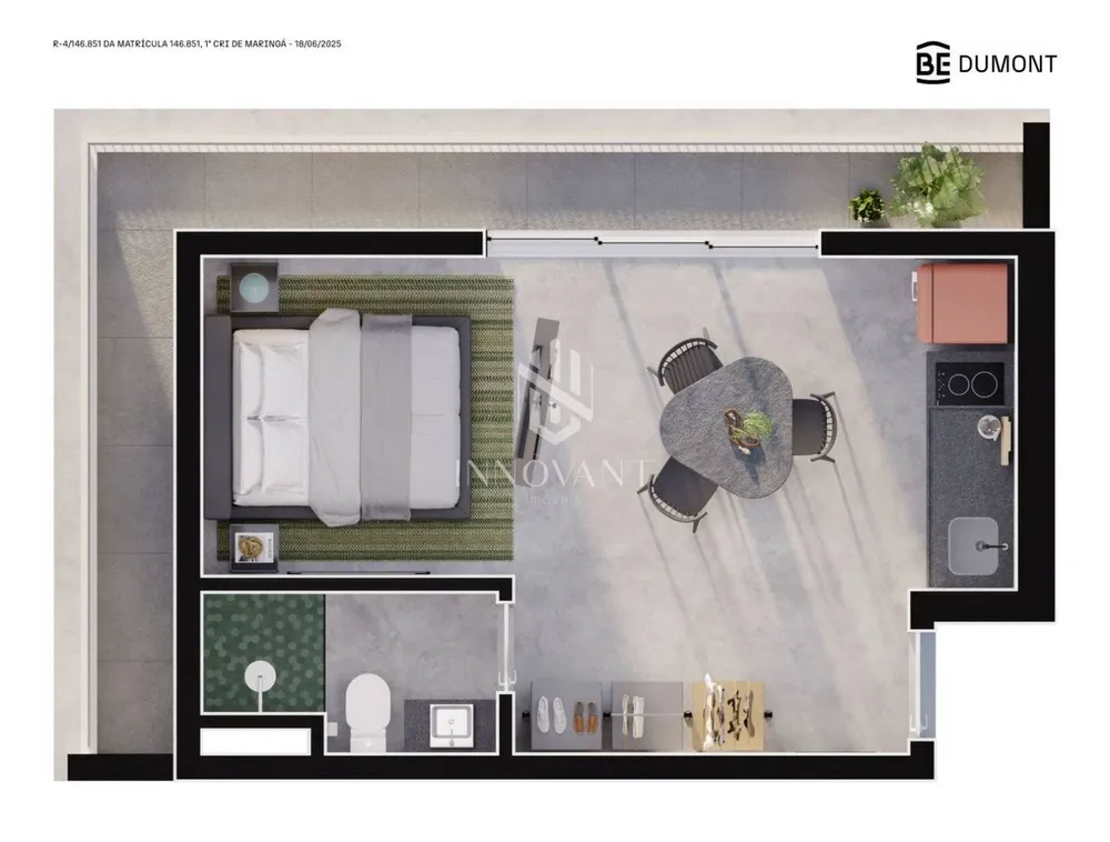 Apartamento, 1 quarto, 26 m² - Foto 11