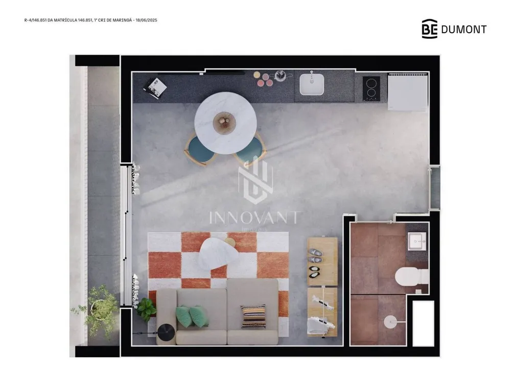 Apartamento, 1 quarto, 26 m² - Foto 5