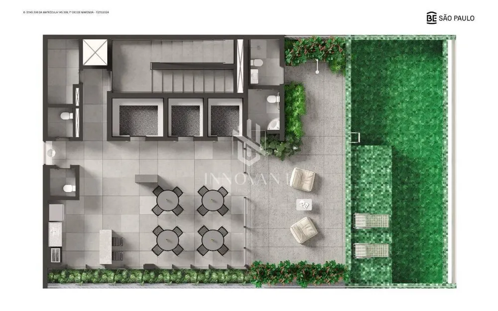Flat/Apart Hotel, 1 quarto, 28 m² - Foto 12