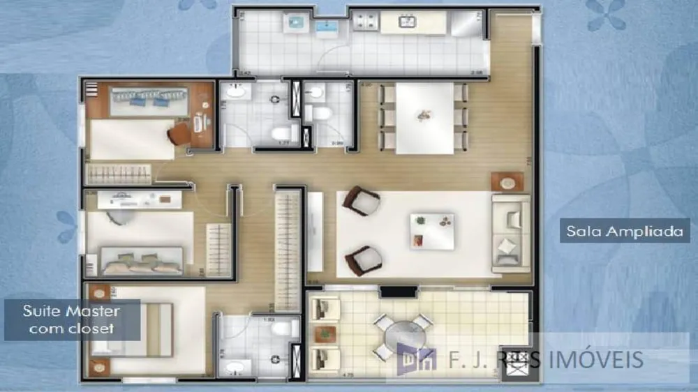 Apartamento, 3 quartos, 103 m² - Foto 12