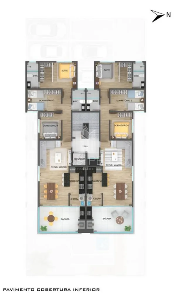 Apartamento, 3 quartos, 108 m² - Foto 4