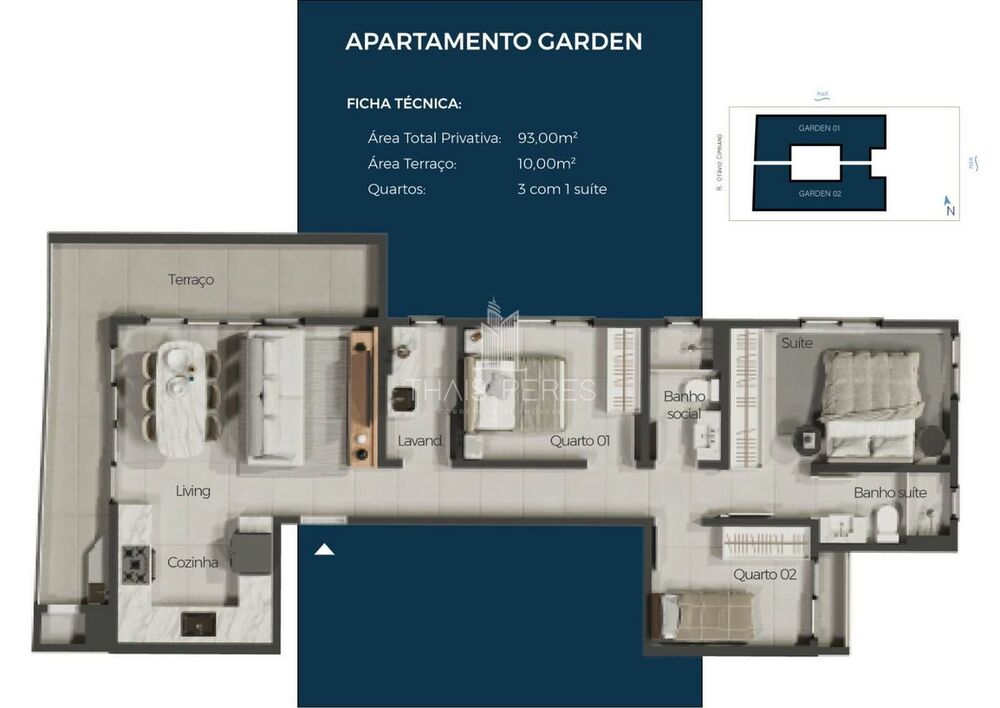 Apartamento à venda com 3 quartos, 81m² - Foto 14