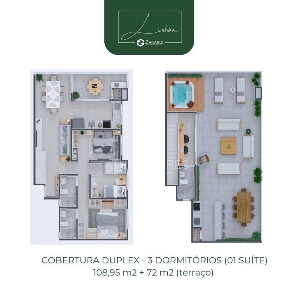 Apartamento à venda com 3 quartos, 75m² - Foto 4