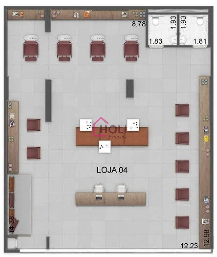 Loja-Salão, 497 m² - Foto 5