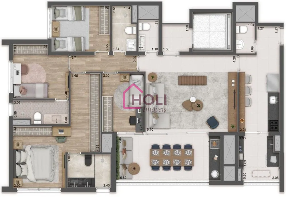 Apartamento, 1 quarto, 25 m² - Foto 12
