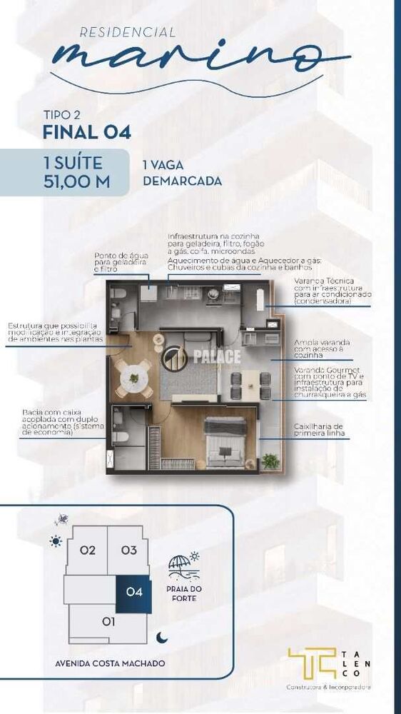 Apartamento, 2 quartos, 77 m² - Foto 11