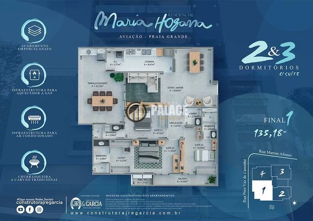 Apartamento, 3 quartos, 135 m² - Foto 4