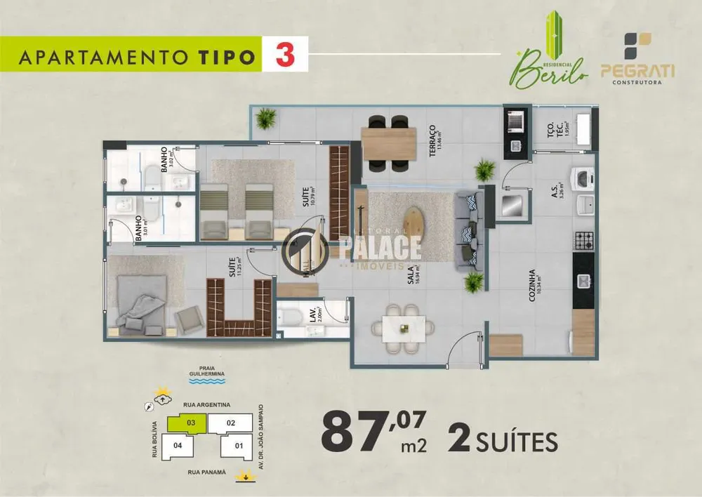 Apartamento, 2 quartos, 87 m² - Foto 20