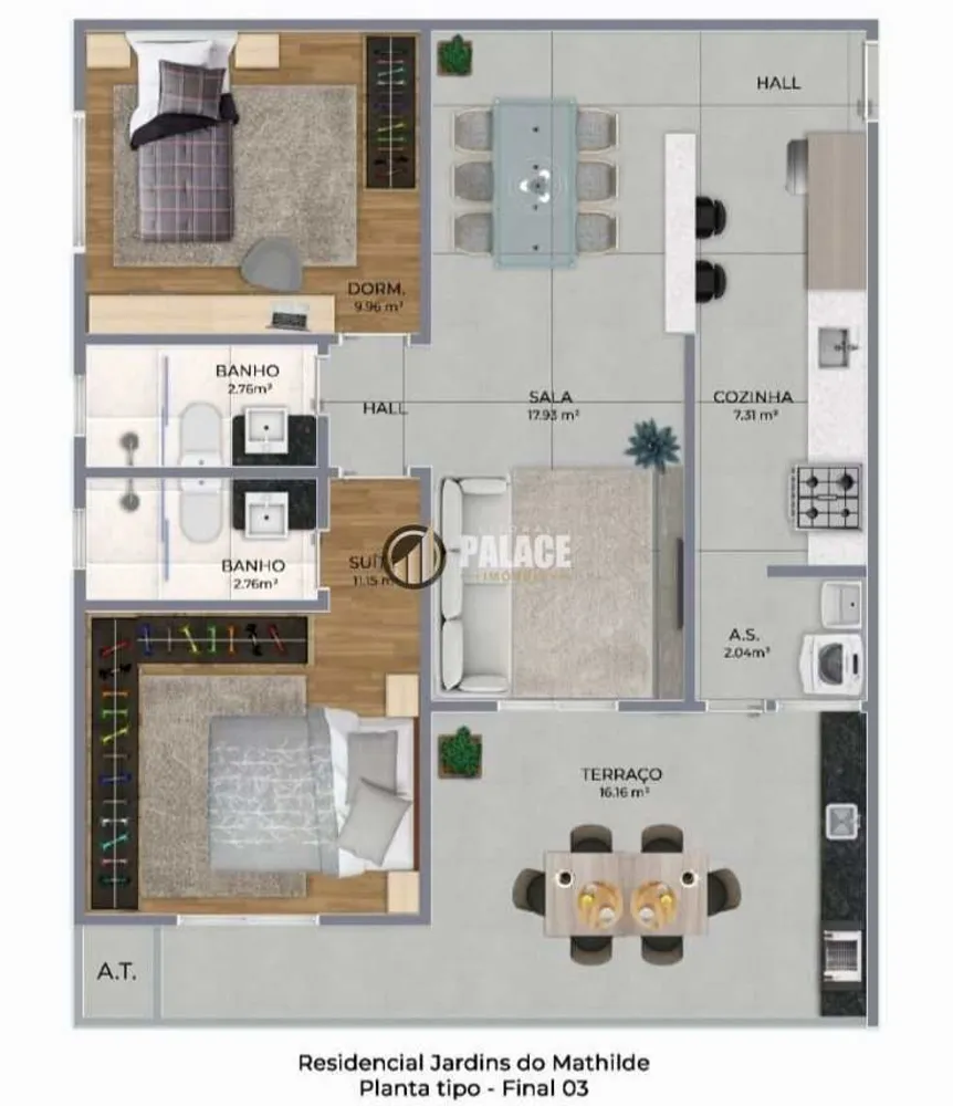 Apartamento, 2 quartos, 79 m² - Foto 20