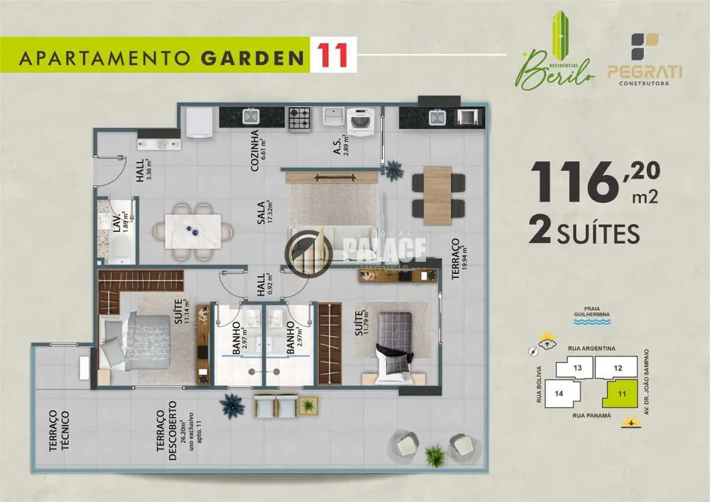 Apartamento, 2 quartos, 90 m² - Foto 20