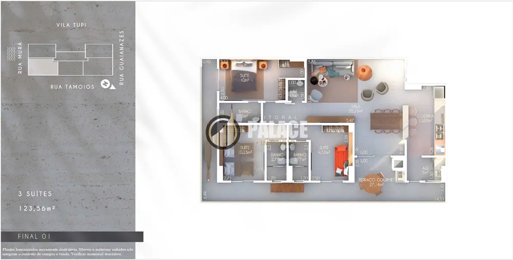 Apartamento, 3 quartos, 123 m² - Foto 5