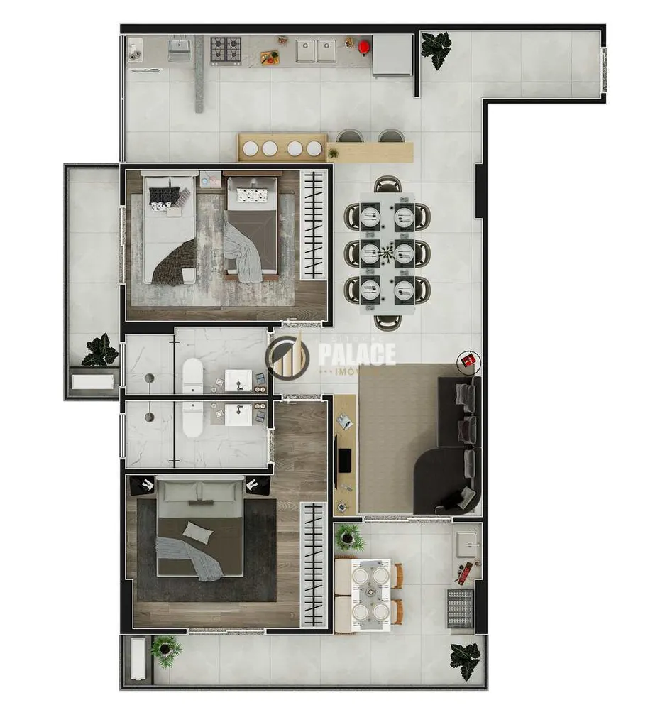 Apartamento, 2 quartos, 84 m² - Foto 7