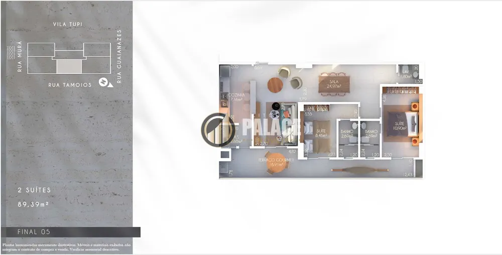 Apartamento, 2 quartos, 89 m² - Foto 4