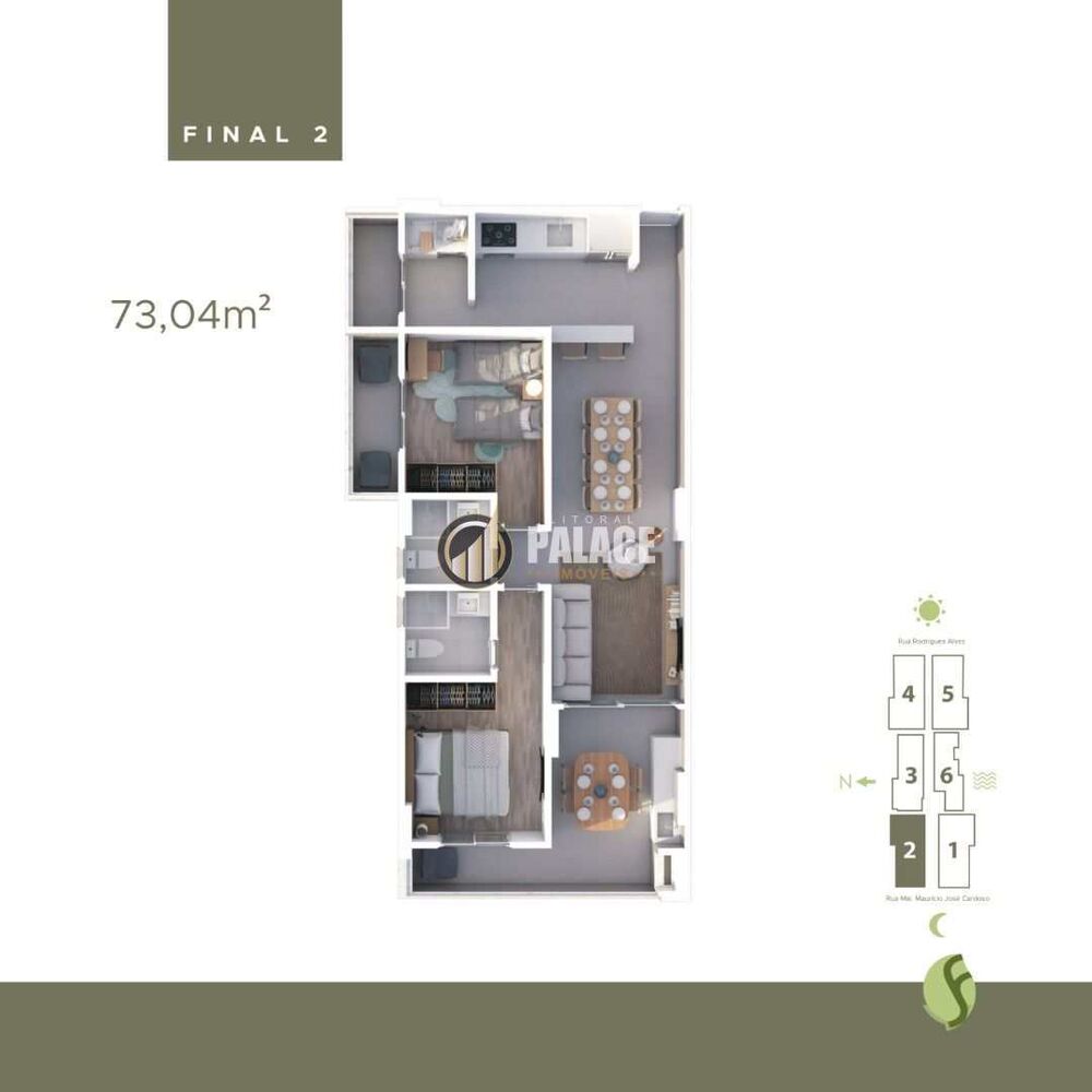 Apartamento, 2 quartos, 76 m² - Foto 10