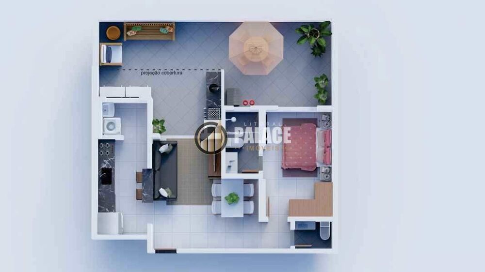 Apartamento, 1 quarto, 51 m² - Foto 5