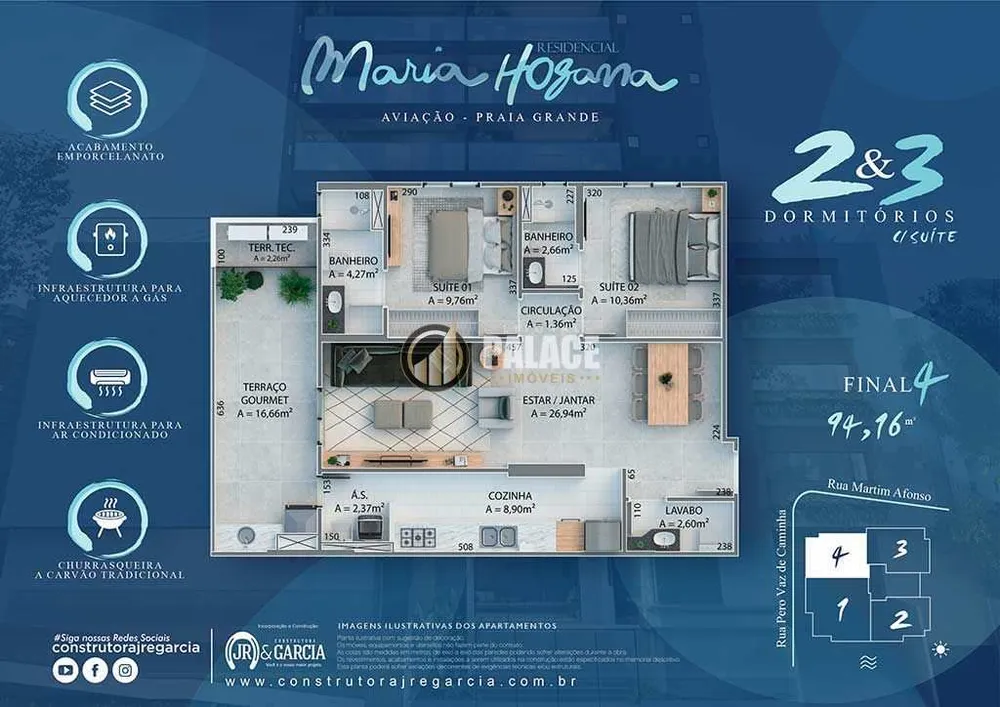 Apartamento, 2 quartos, 94 m² - Foto 8