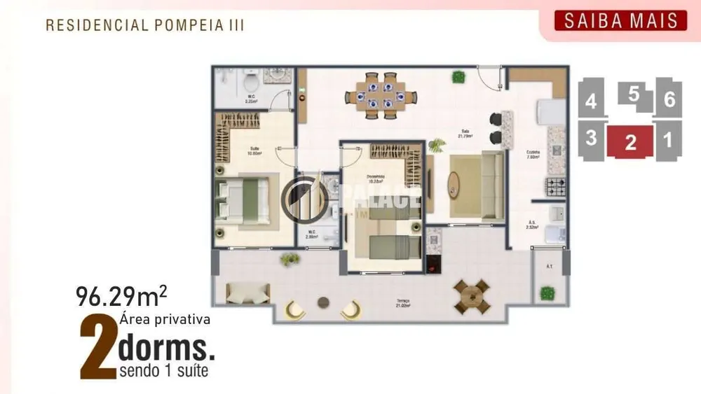 Apartamento, 2 quartos, 91 m² - Foto 14
