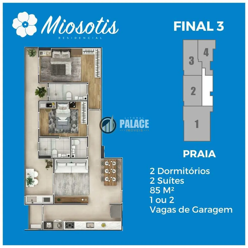 Apartamento, 2 quartos, 85 m² - Foto 5