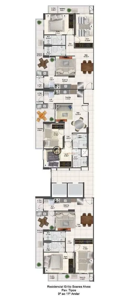 Apartamento, 2 quartos, 73 m² - Foto 10