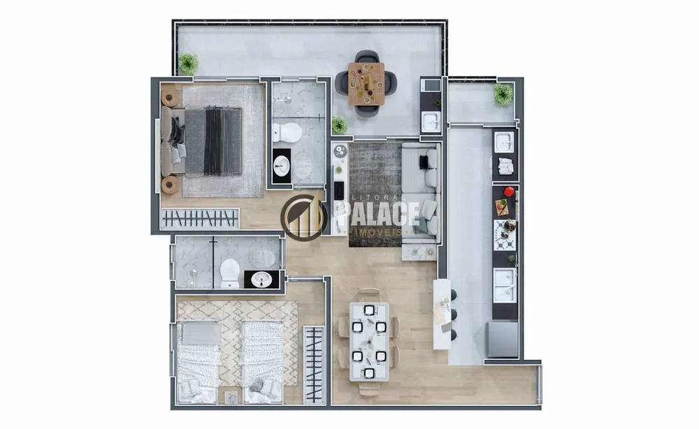 Apartamento, 2 quartos, 78 m² - Foto 4