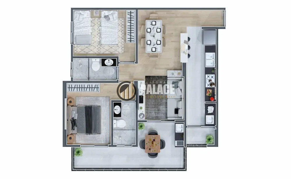 Apartamento, 2 quartos, 78 m² - Foto 9
