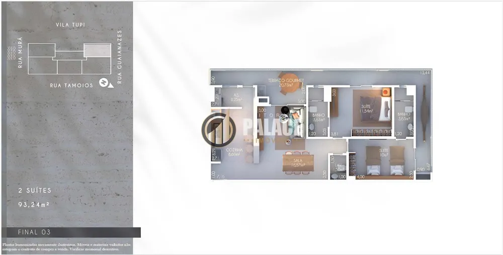 Apartamento, 2 quartos, 93 m² - Foto 5