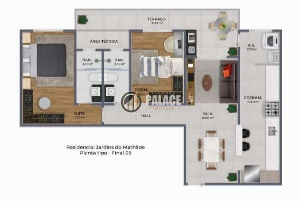 Apartamento, 2 quartos, 79 m² - Foto 6
