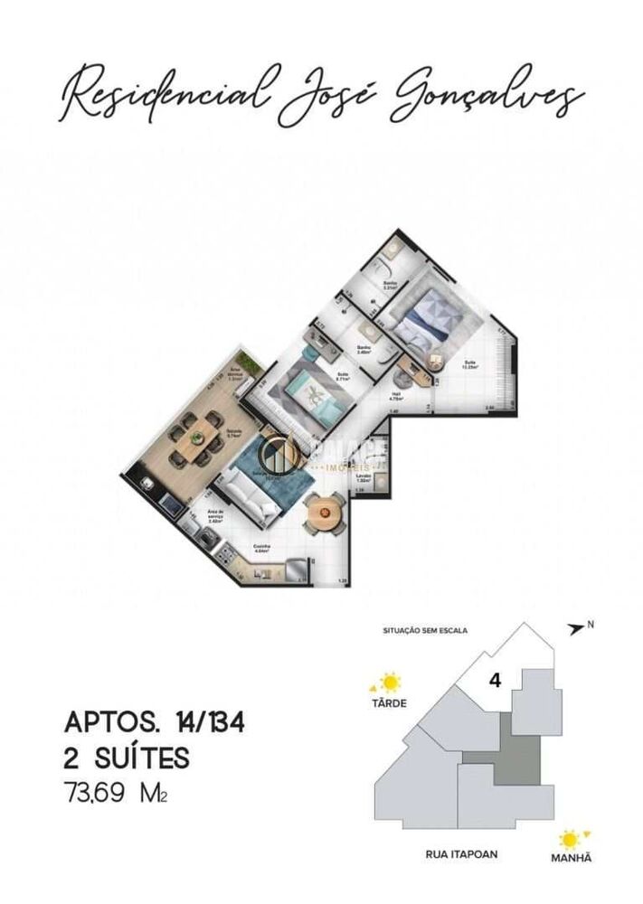 Apartamento, 2 quartos, 73 m² - Foto 5