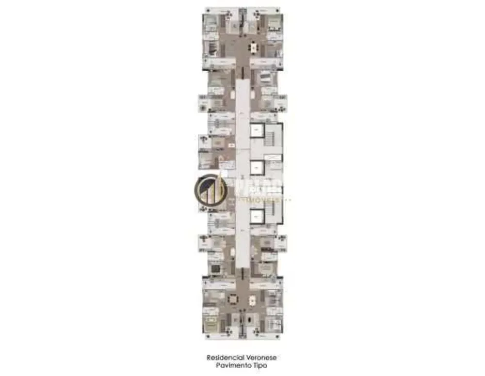 Apartamento, 1 quarto, 37 m² - Foto 2