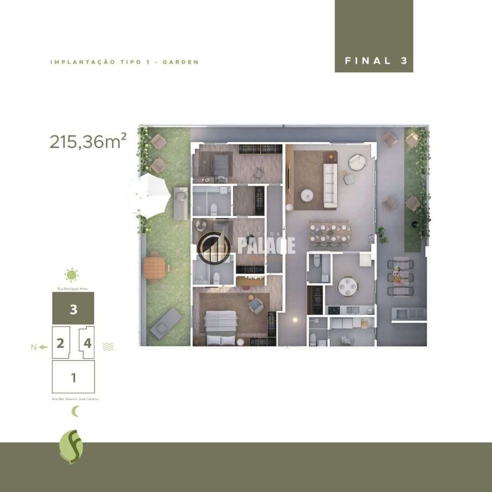 Apartamento, 3 quartos, 201 m² - Foto 2