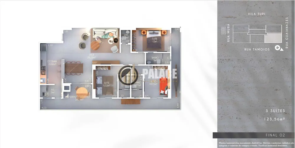 Apartamento, 3 quartos, 123 m² - Foto 5