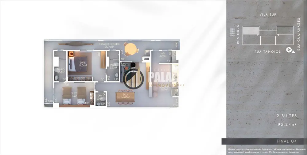Apartamento, 2 quartos, 93 m² - Foto 5