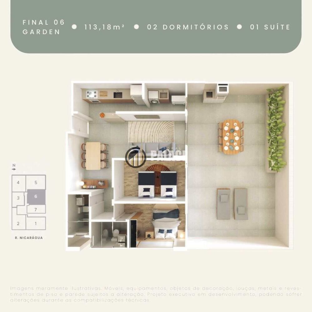 Apartamento, 2 quartos, 73 m² - Foto 1