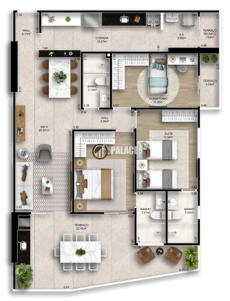 Apartamento, 3 quartos, 115 m² - Foto 5