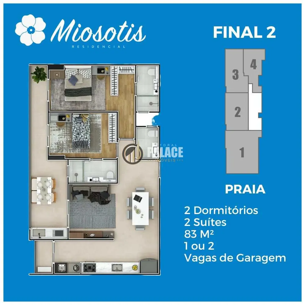 Apartamento, 2 quartos, 83 m² - Foto 17