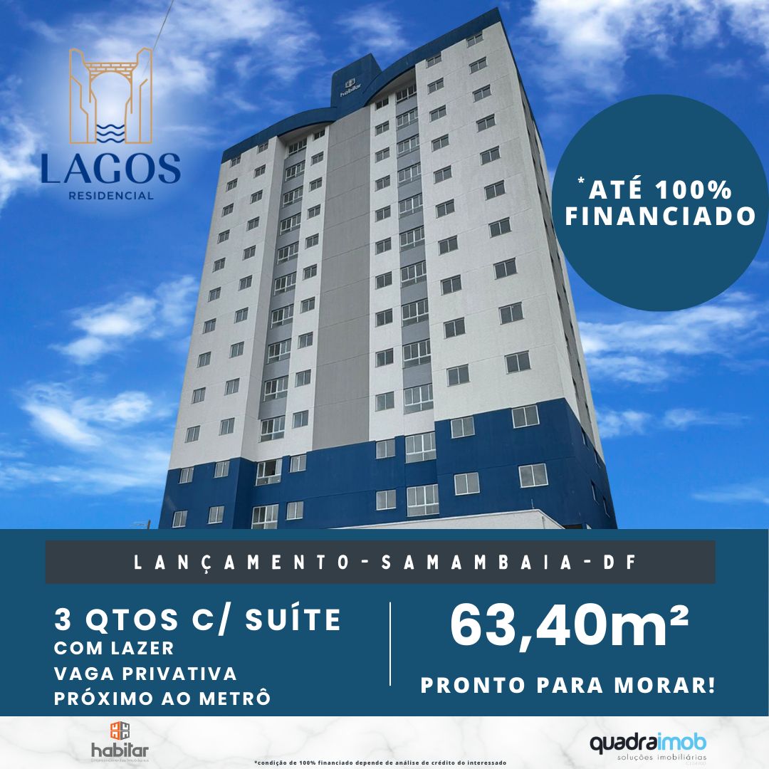 Apartamento à venda com 3 quartos, 64m² - Foto 1