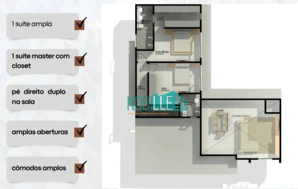 Casa de Condomínio, 3 quartos - Foto 9