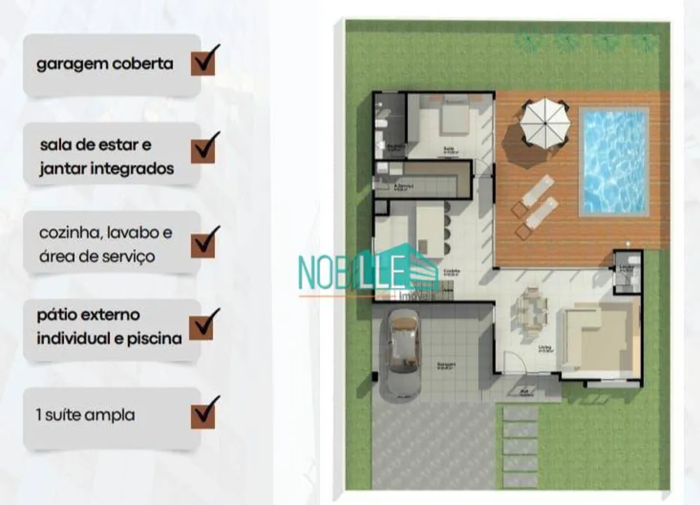 Casa de Condomínio, 3 quartos - Foto 8